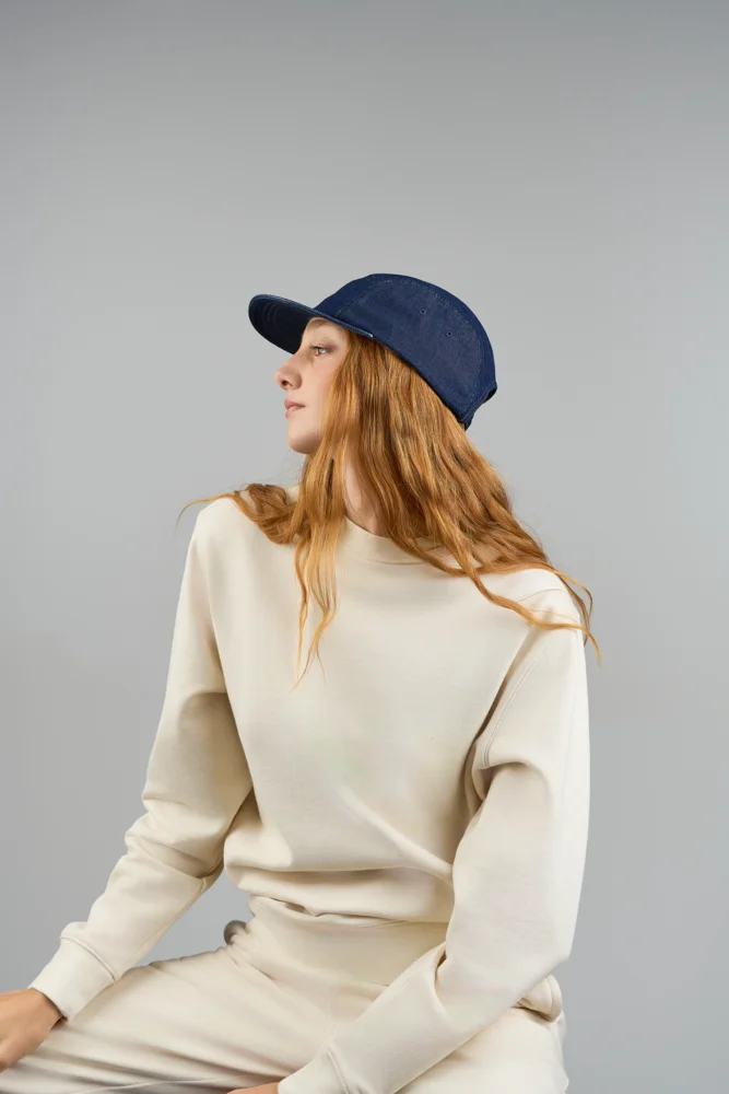 5 Panel Denim Kappe