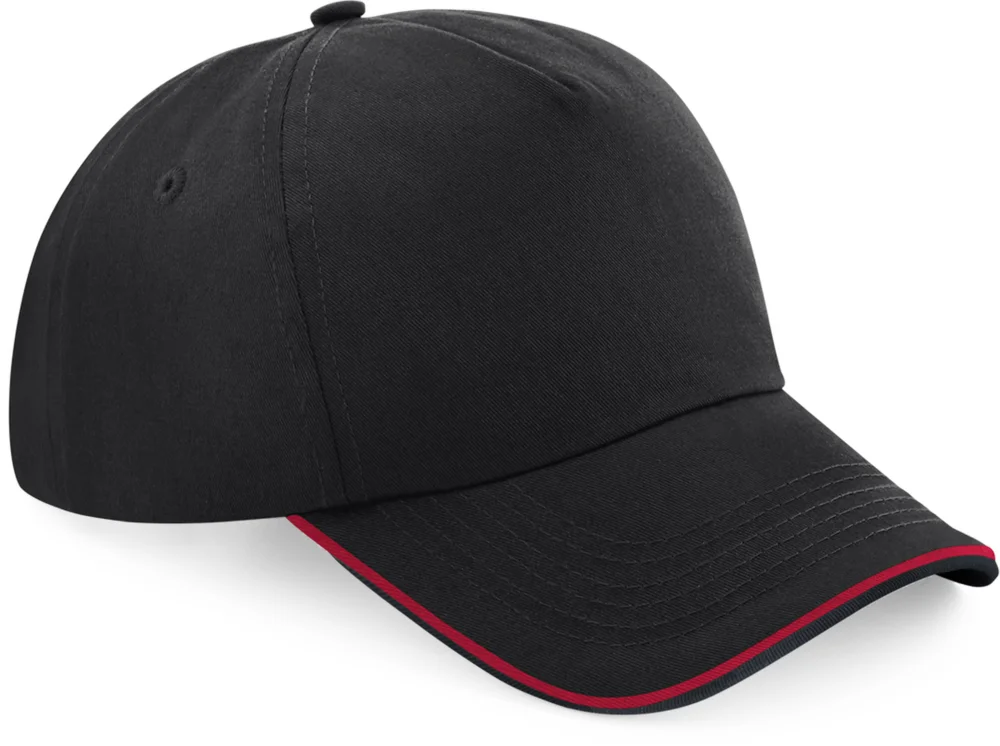 5 Panel Kappe "Authentic Piped Peak"