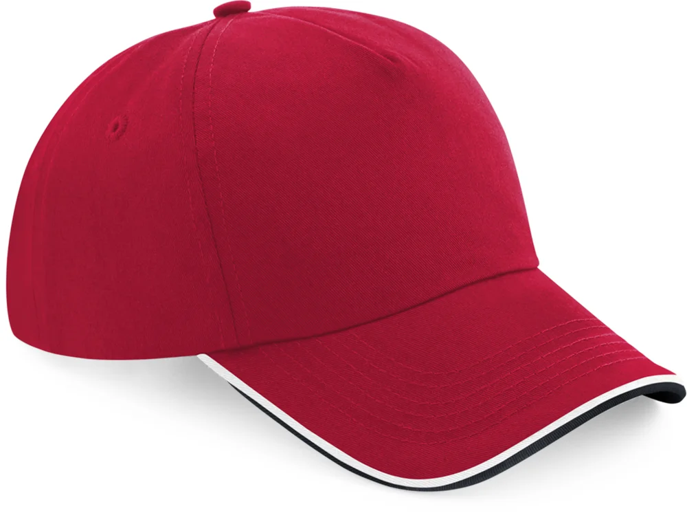 5 Panel Kappe "Authentic Piped Peak"