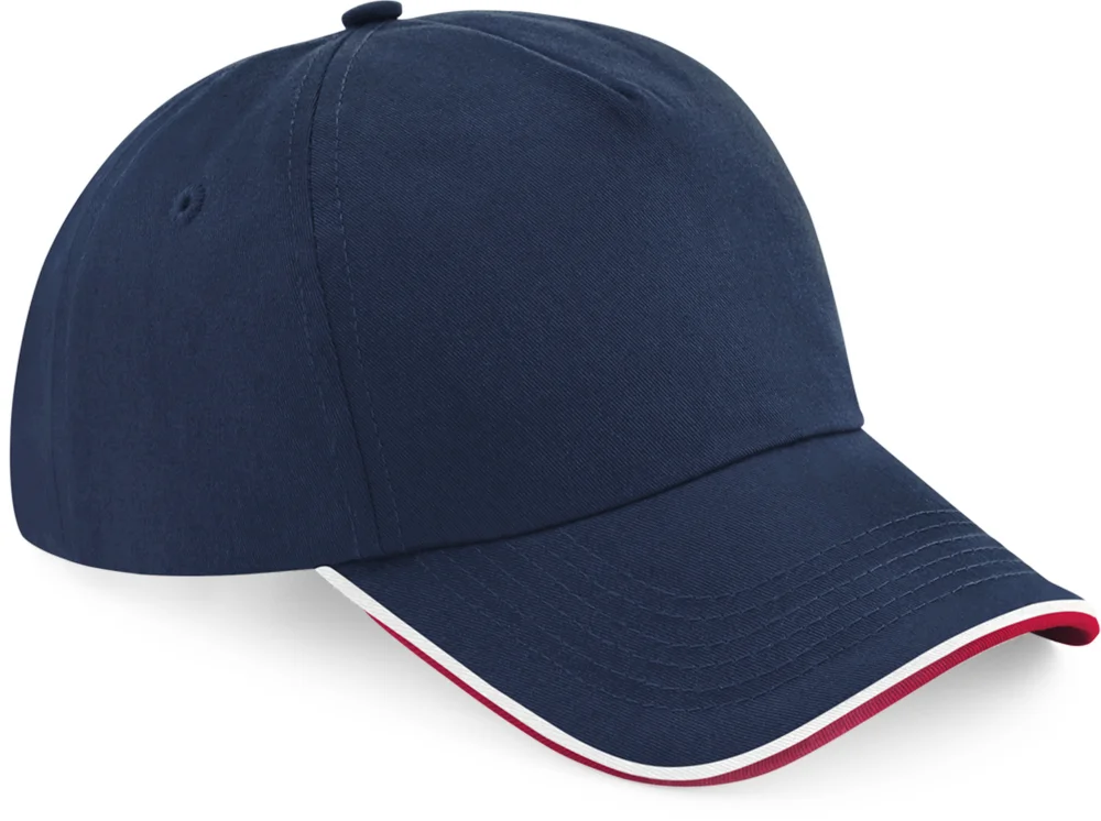 5 Panel Kappe "Authentic Piped Peak"