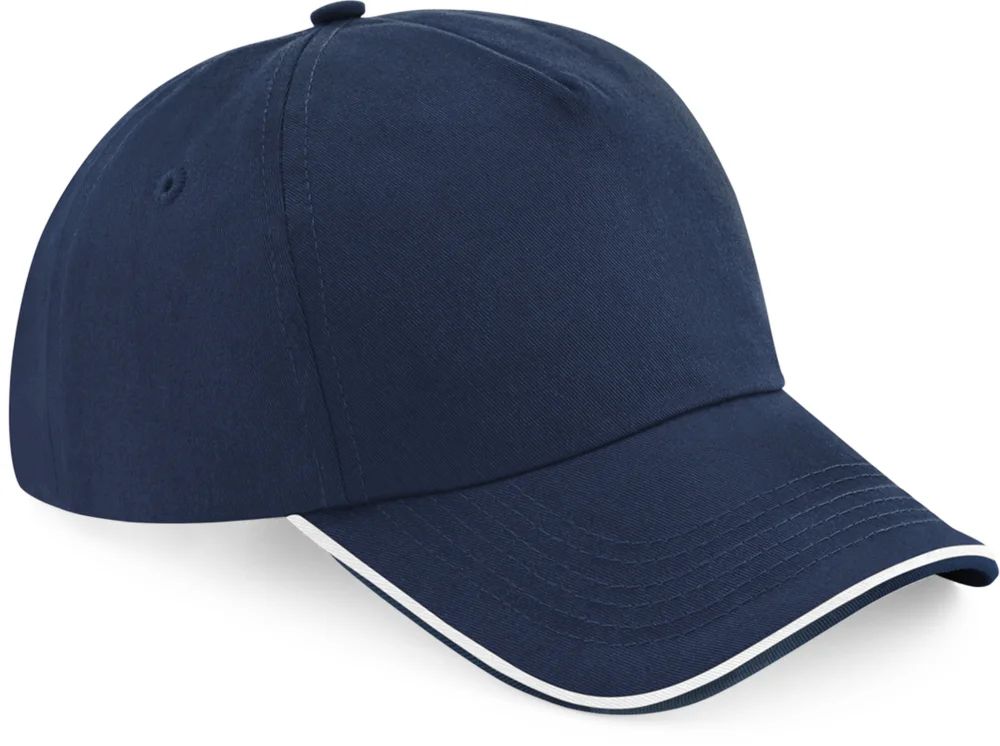 5 Panel Kappe "Authentic Piped Peak"
