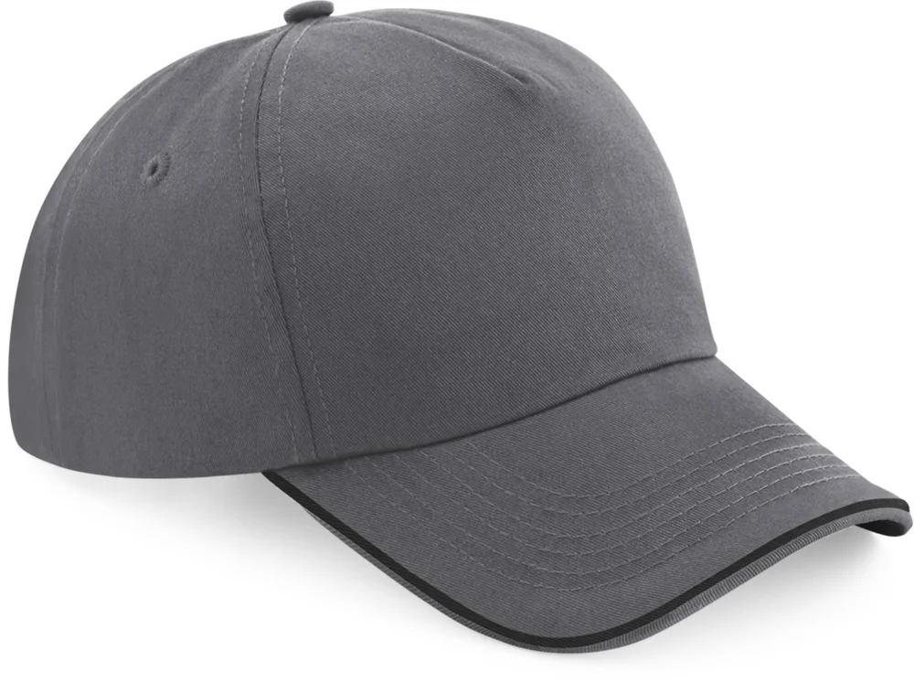 5 Panel Kappe "Authentic Piped Peak"
