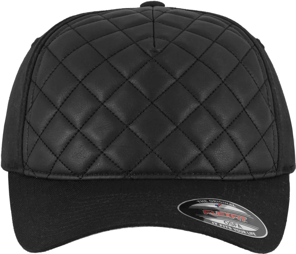 5 Panel Cap "Diamond Quilted"