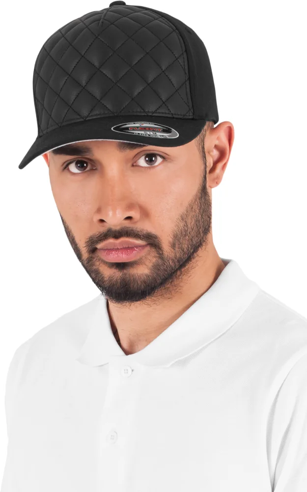 5 Panel Cap "Diamond Quilted"
