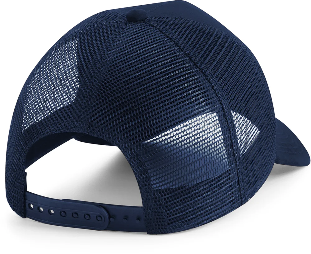 5 Panel Kappe "Suede Snapback Trucker"