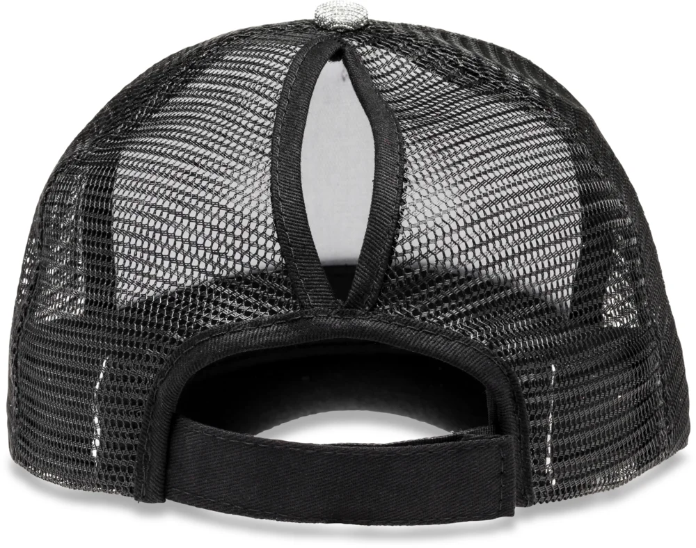 5 Panel Mesh Sparkle Cap "New York"