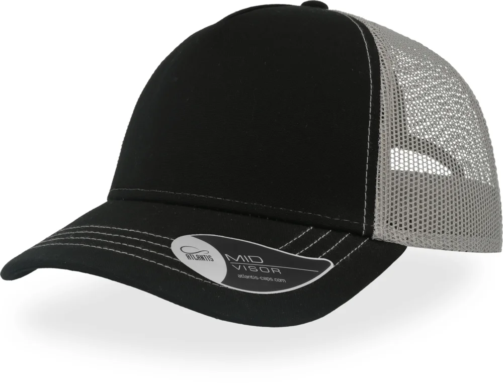 5 Panel Mesh Kappe "Rapper Canvas"