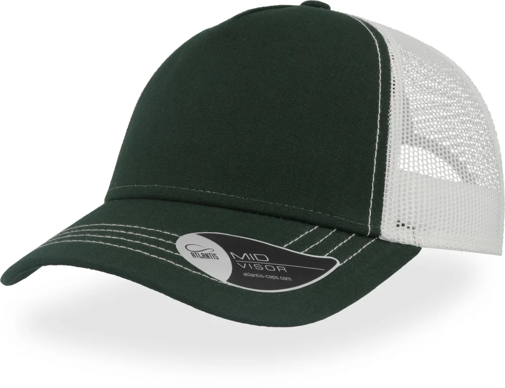 5 Panel Mesh Kappe "Rapper Canvas"
