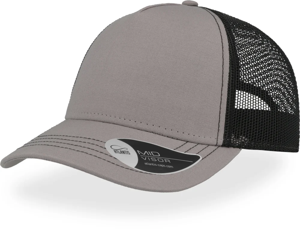 5 Panel Mesh Kappe "Rapper Canvas"