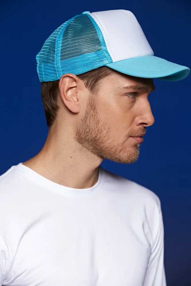 5 Panel Polyester Mesh Kappe