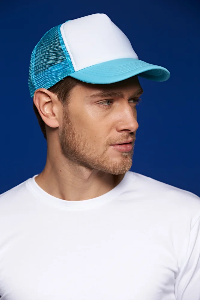 5 Panel Polyester Mesh Kappe