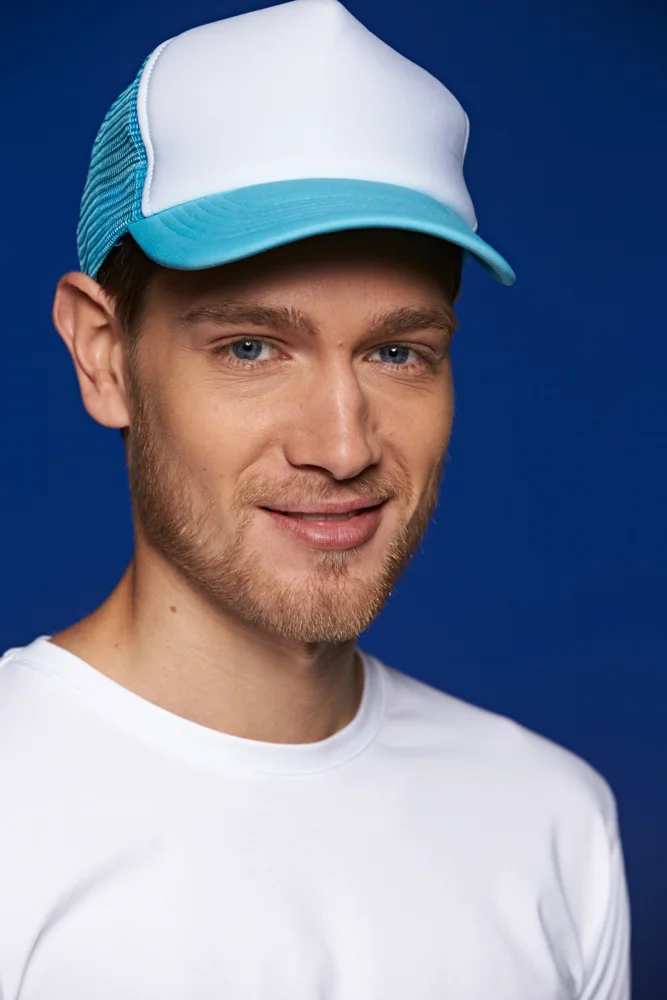5 Panel Polyester Mesh Kappe