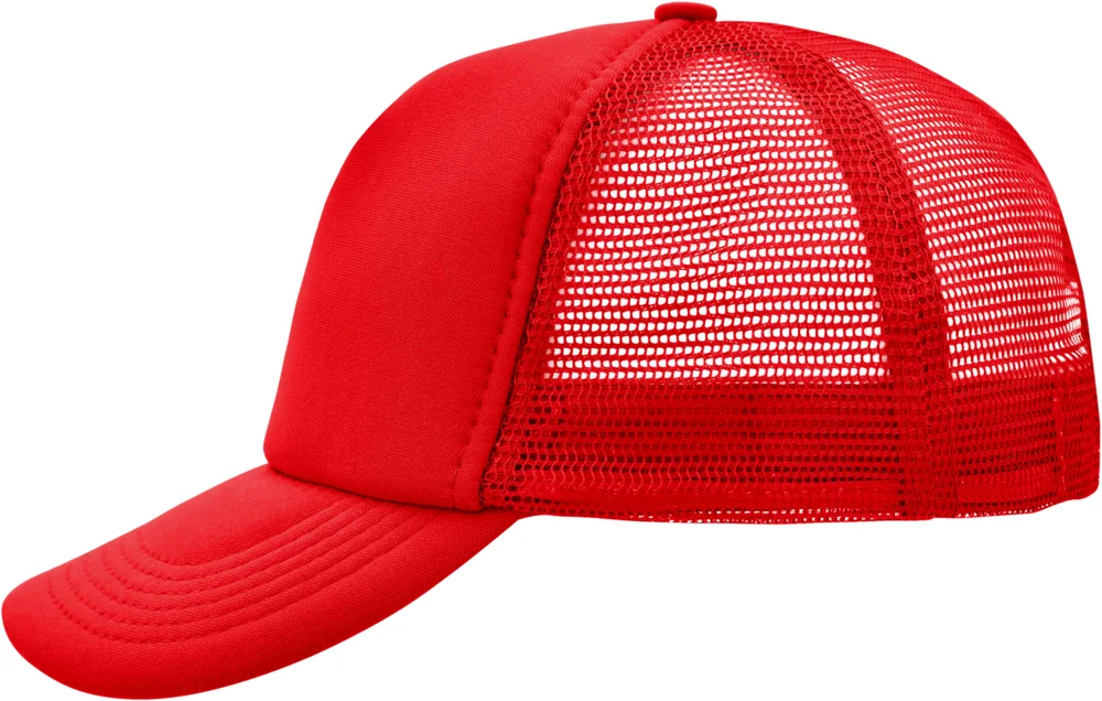 5 Panel Polyester Mesh Kappe