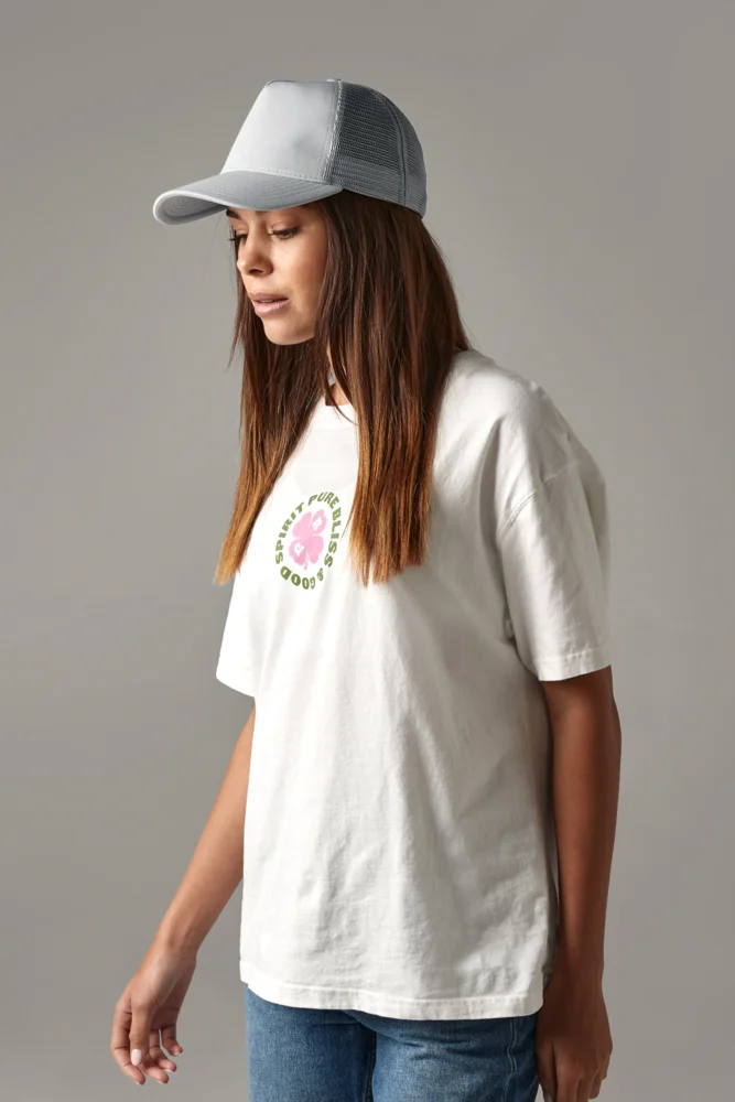 5 Panel Snapback Kappe "Microknit Trucker"