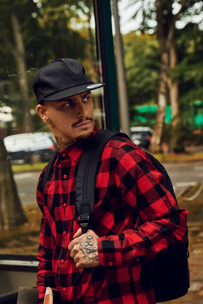 5 Panel Snapback Kappe