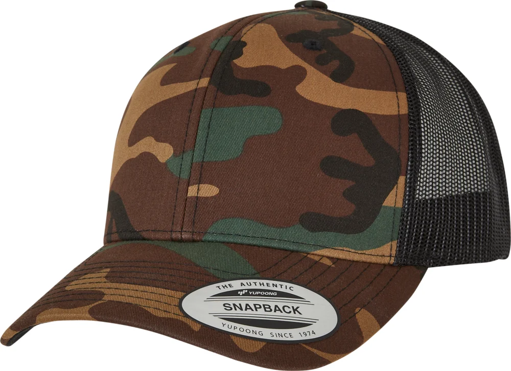 5 Panel Trucker Kappe "Camo"