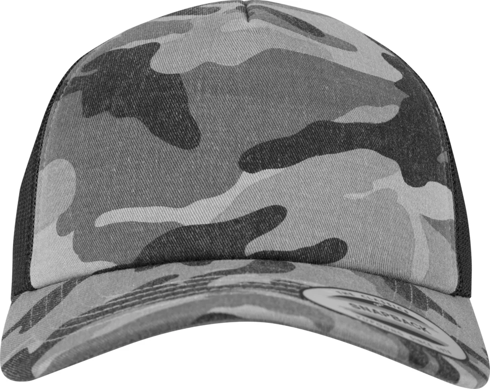 5 Panel Trucker Kappe "Camo"