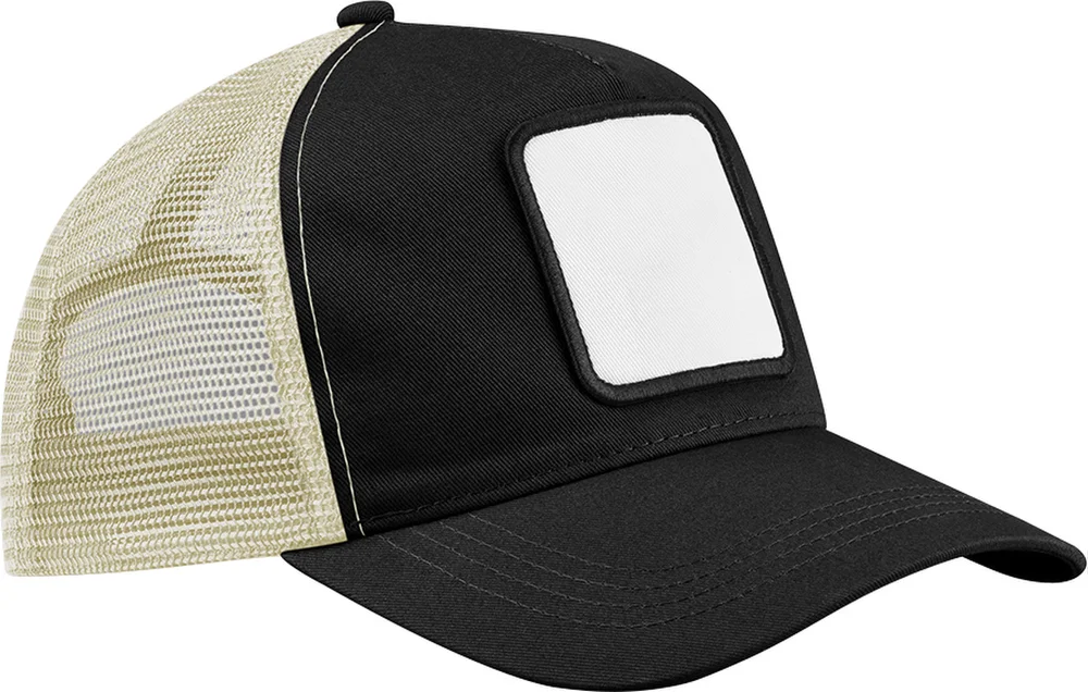 5 Panel Trucker Kappe mit Patch