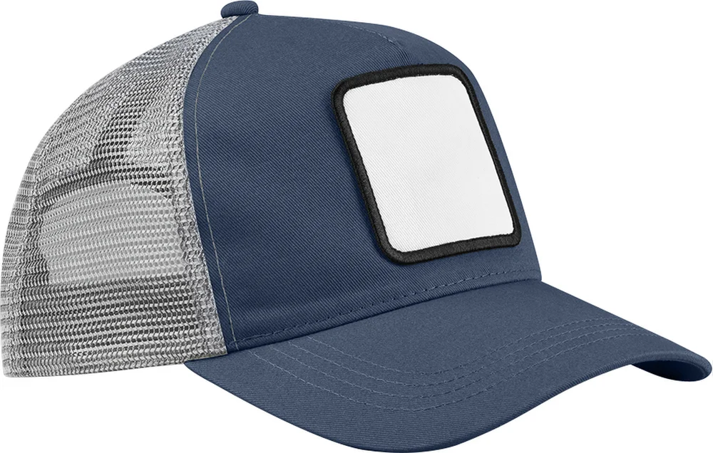 5 Panel Trucker Kappe mit Patch