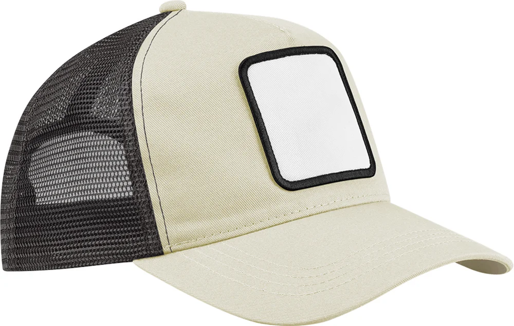 5 Panel Trucker Kappe mit Patch