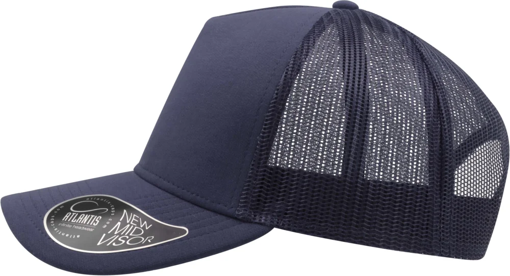 5-Panel Trucker Kappe "Rapper Jersey"