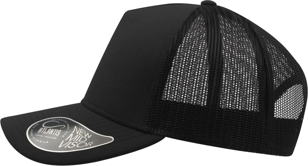 5-Panel Trucker Kappe "Rapper Jersey"