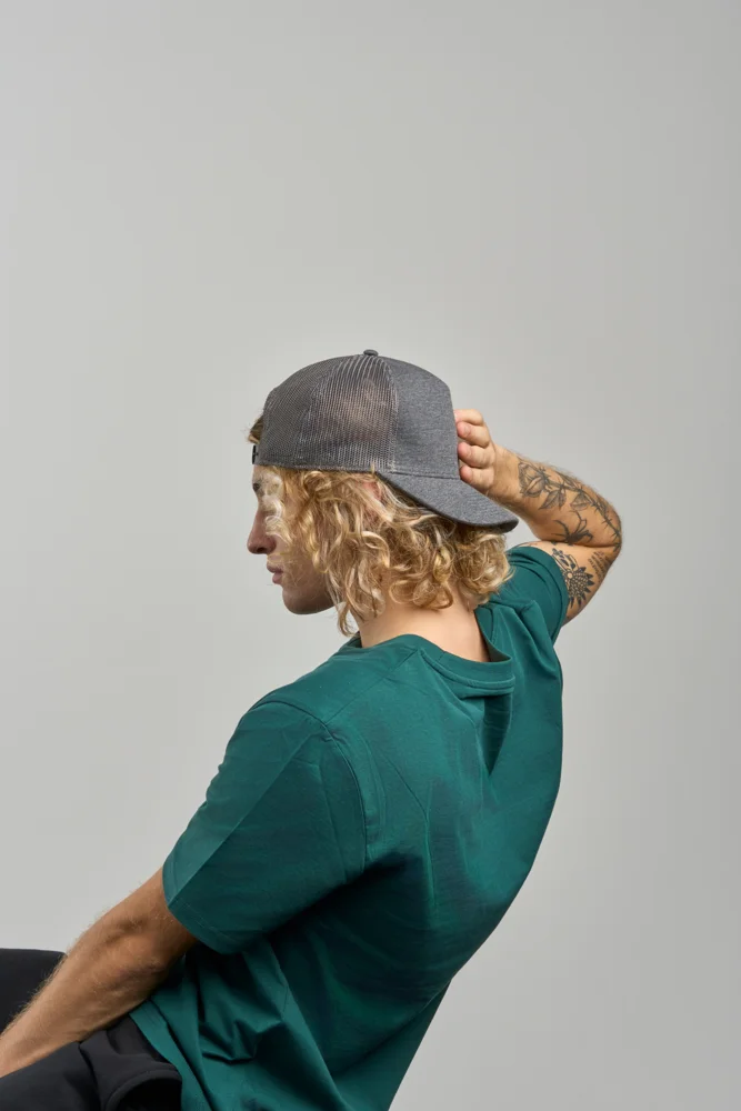 5-Panel Trucker Kappe "Rapper Jersey"