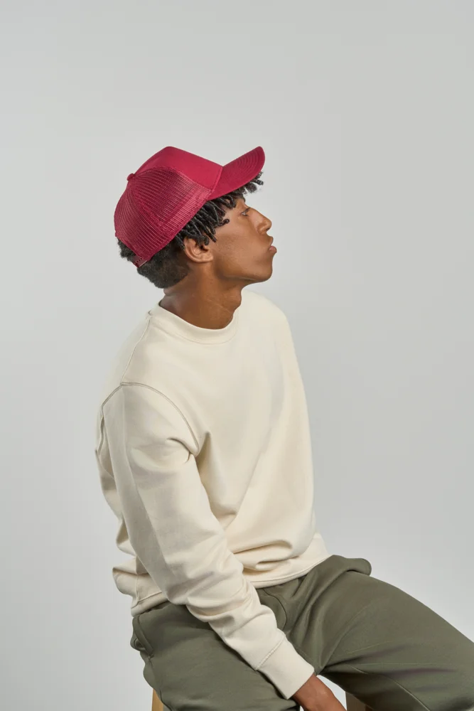 5-Panel Trucker Kappe "Rapper Jersey"