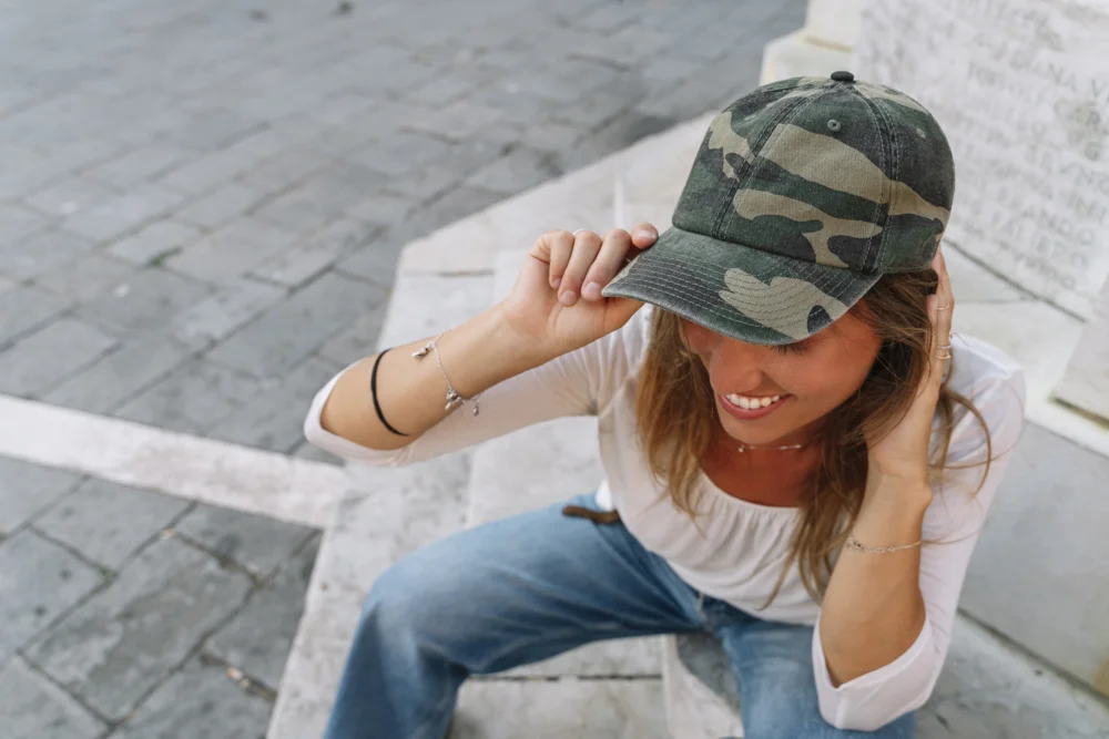 6 Panel Baseball Kappe "Dad Hat"