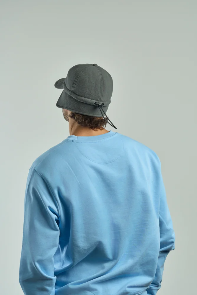 6 Panel Baseball Kappe mit Ohrenschutz