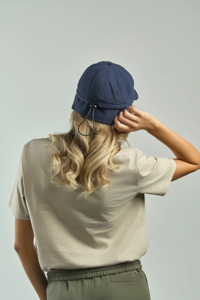 6 Panel Baseball Kappe mit Ohrenschutz