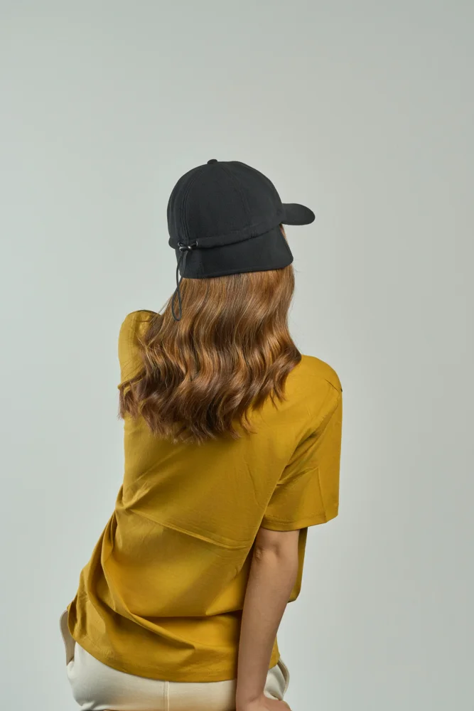 6 Panel Baseball Kappe mit Ohrenschutz