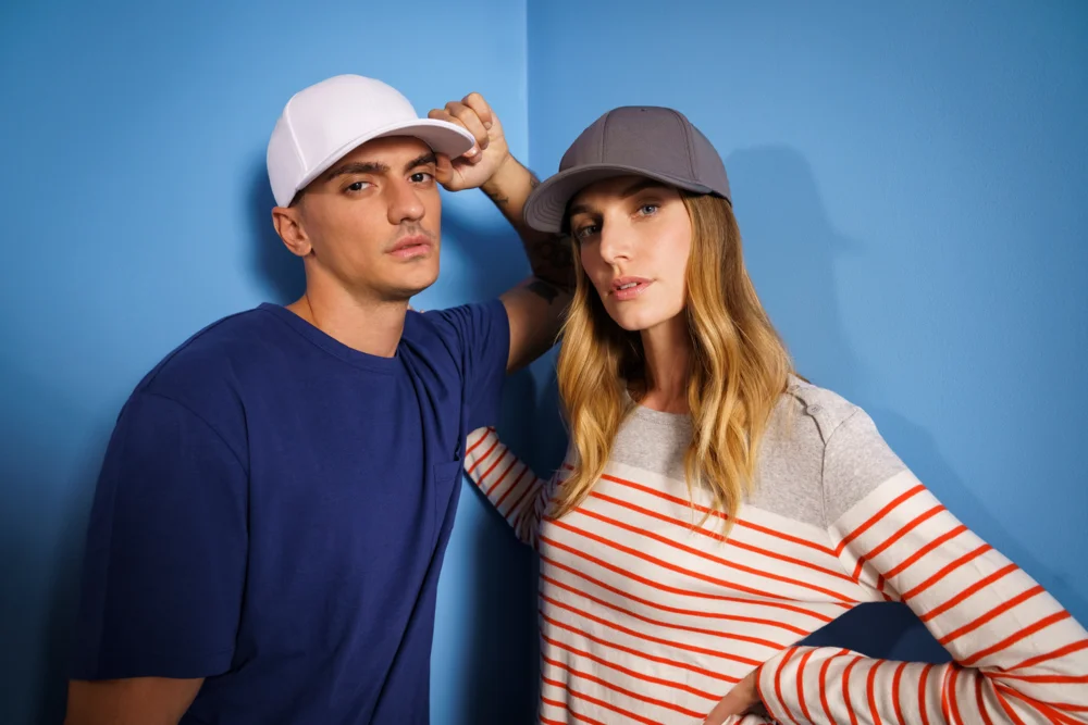 6 Panel Baseball Kappe "Sand"
