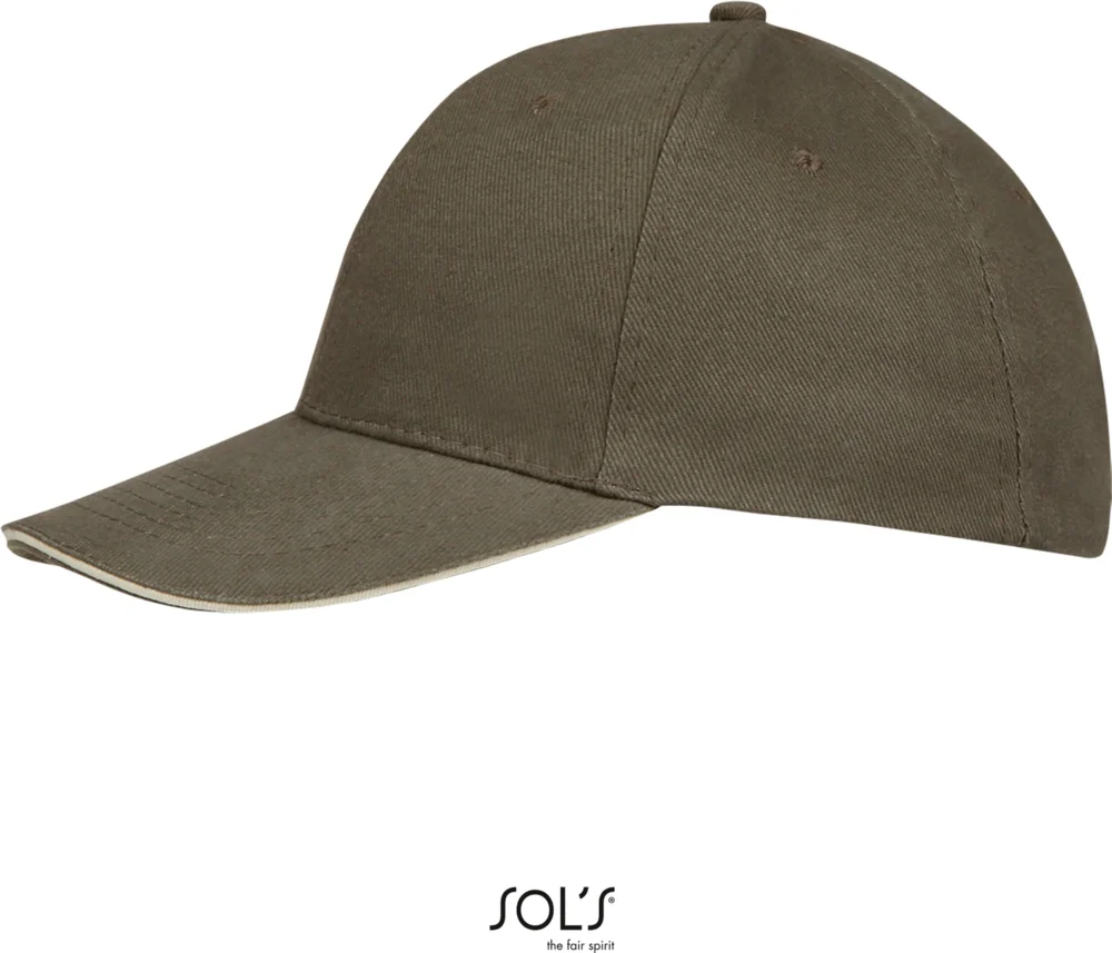 6 Panel Baseball Kappe