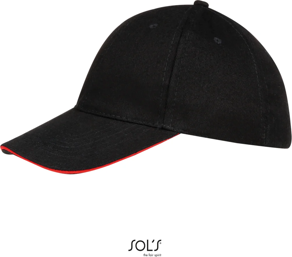 6 Panel Baseball Kappe