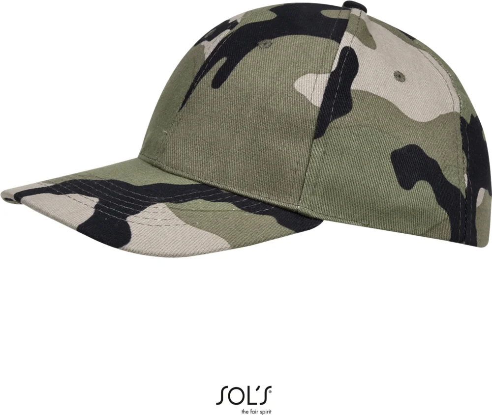 6 Panel Baseball Kappe