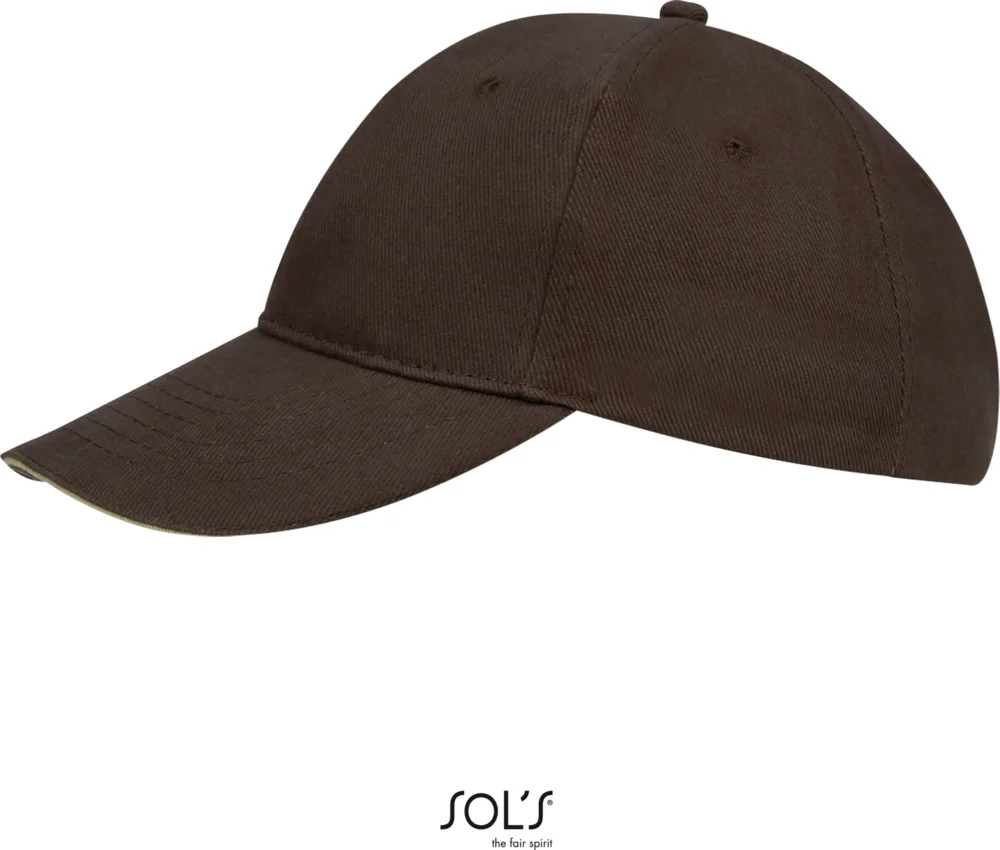 6 Panel Baseball Kappe