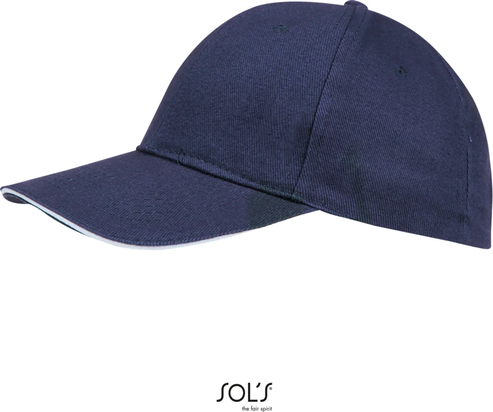 6 Panel Baseball Kappe