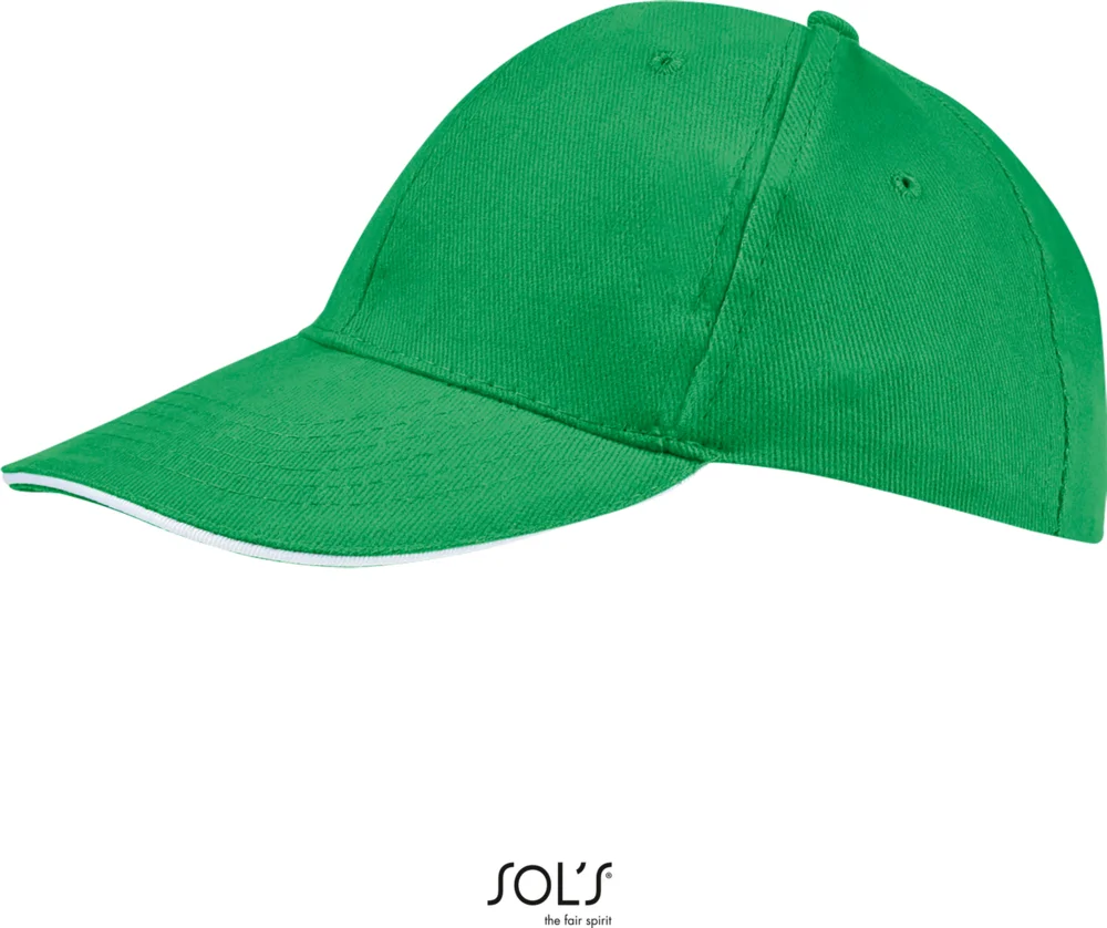 6 Panel Baseball Kappe