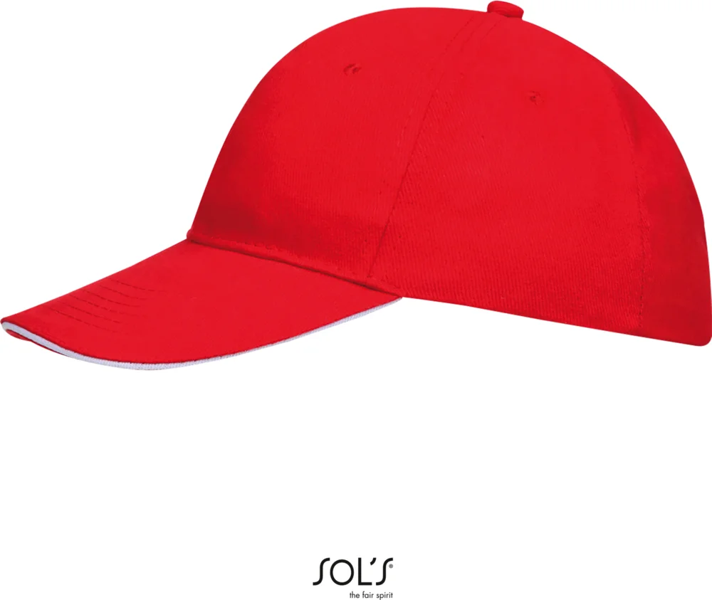 6 Panel Baseball Kappe