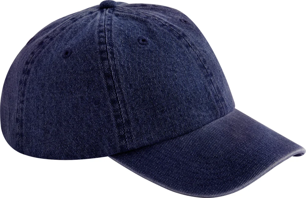 6 Panel Denim Cap