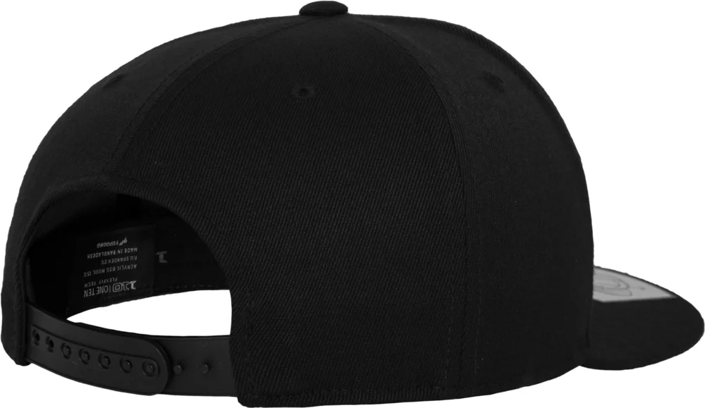 6 Panel Fitted Snapback Cap