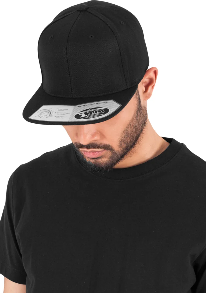 6 Panel Fitted Snapback Cap