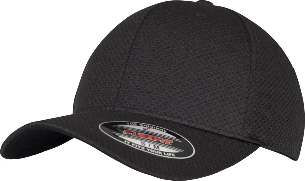 6 Panel Jersey Cap "3D Hexagon"