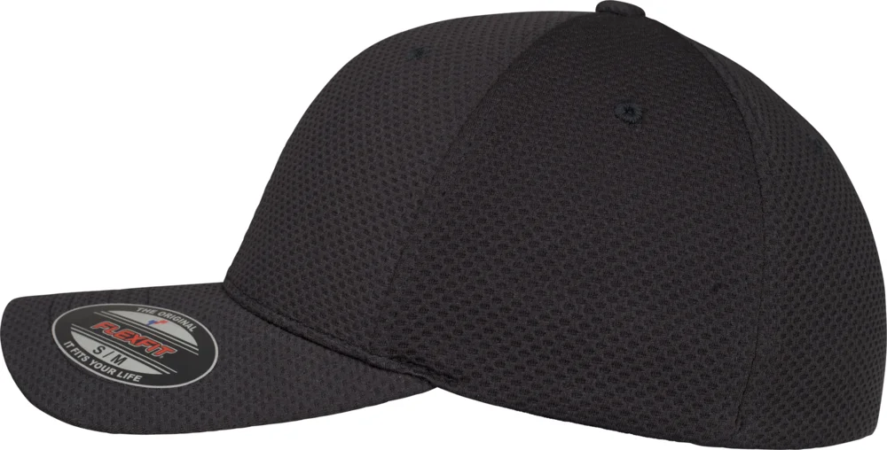 6 Panel Jersey Cap "3D Hexagon"