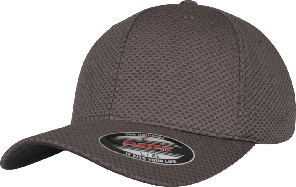 6 Panel Jersey Cap "3D Hexagon"