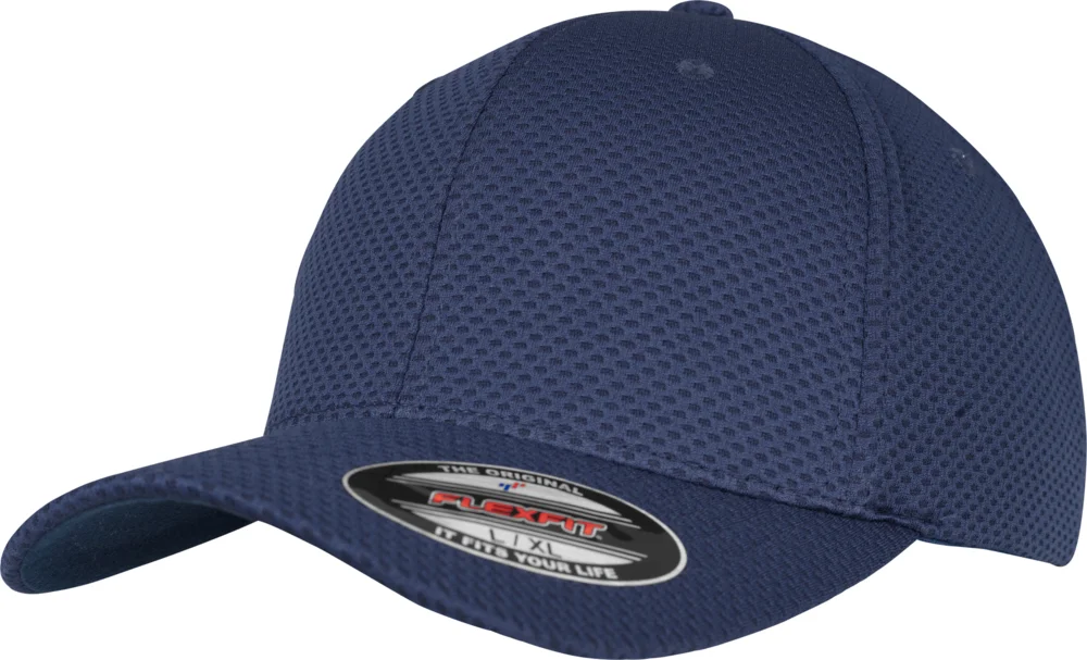 6 Panel Jersey Cap "3D Hexagon"