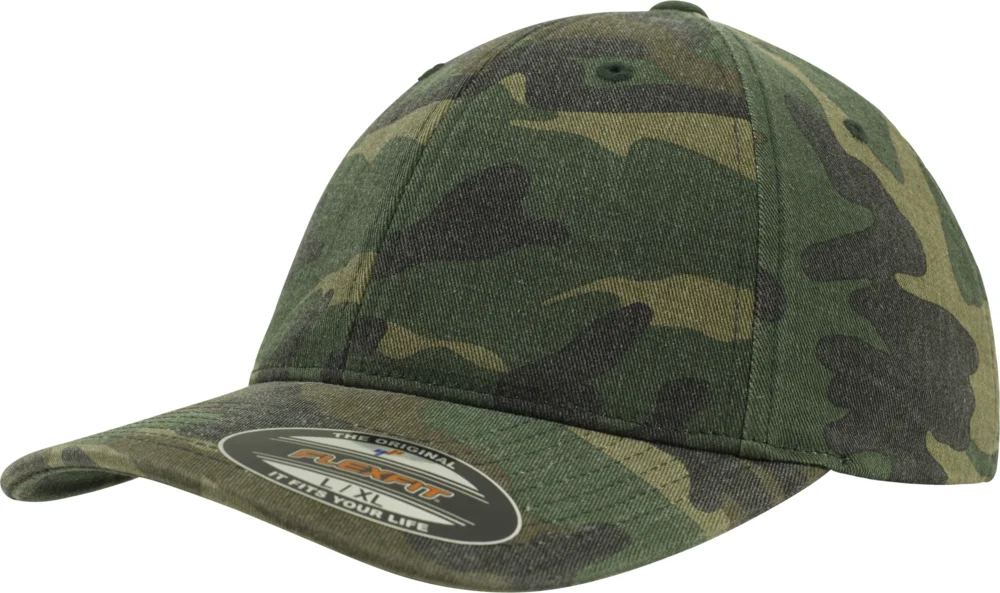 6 Panel Kappe "Camo"