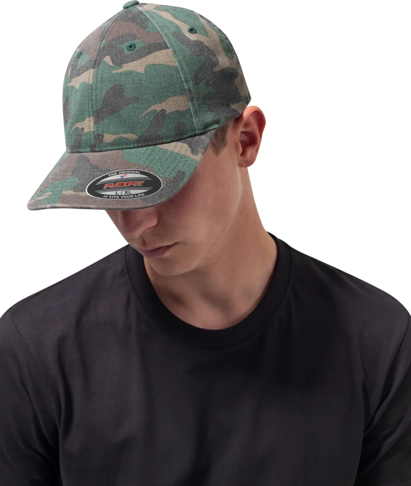 6 Panel Kappe "Camo"