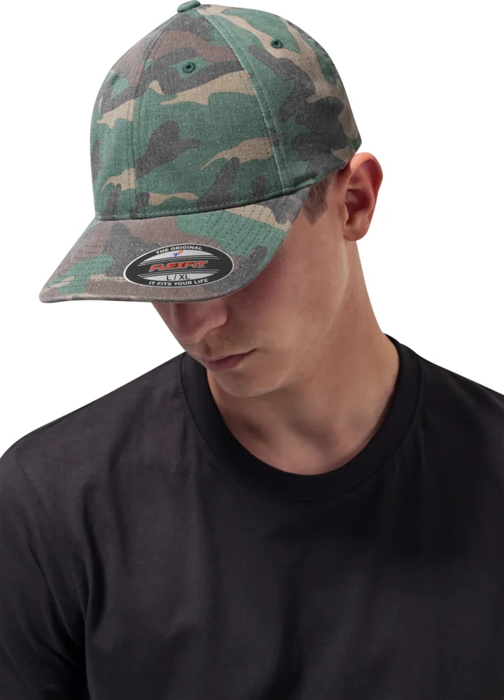 6 Panel Kappe "Camo"